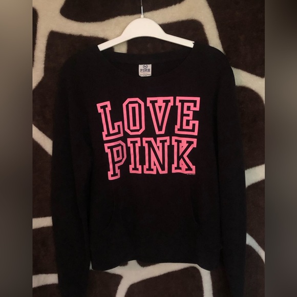 Women’s Pink love hoodie by Pink - Picture 1 of 5